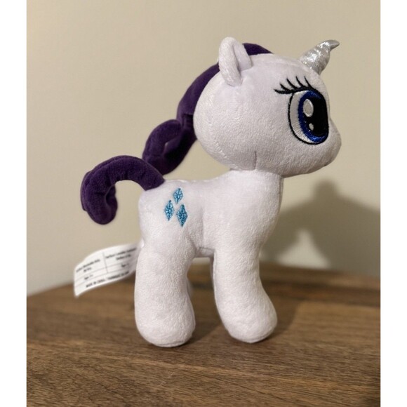 Hasbro My Little Pony MLP Friendship Is Magic Rarity 2021 Stuffed Plush Toy 8” - Picture 3 of 4